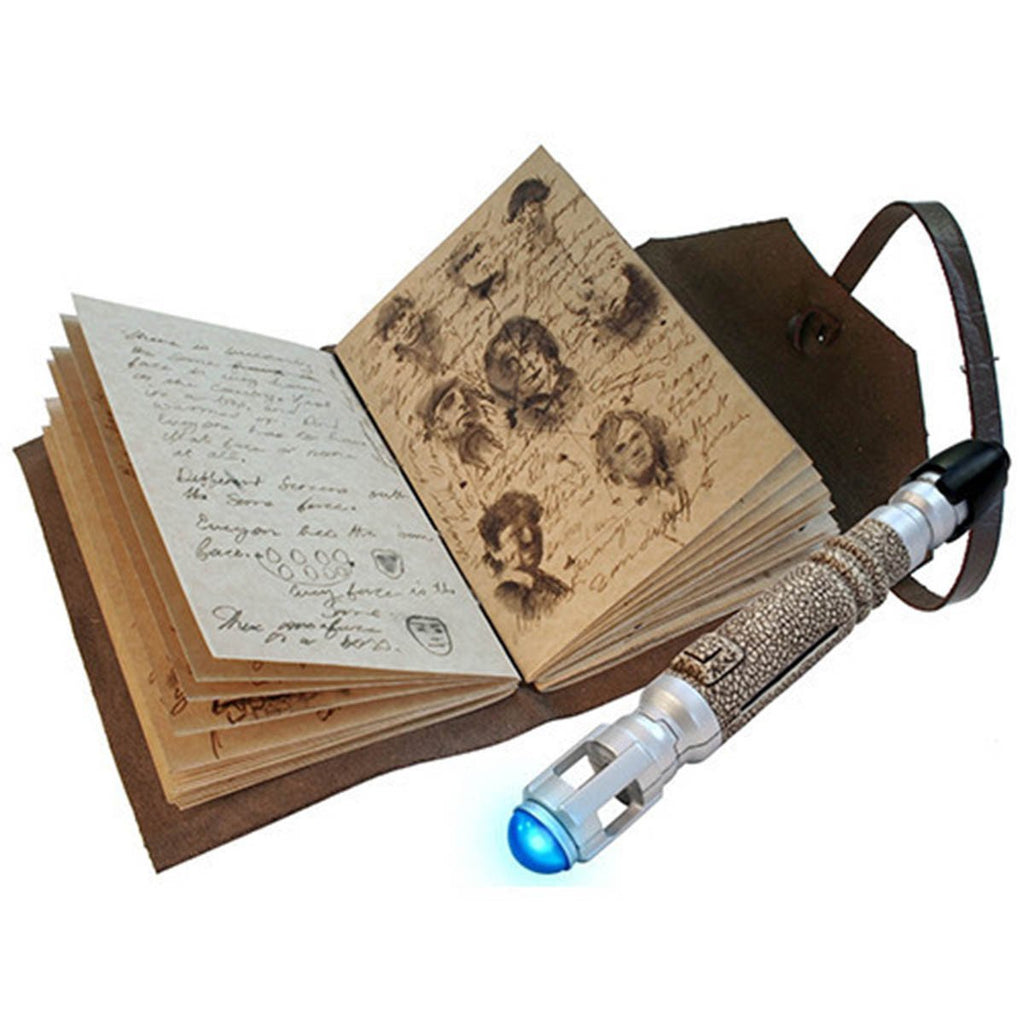 Doctor Who The Journal Of Impossible Things With Mini Sonic Screwdriver Pen - Radar Toys