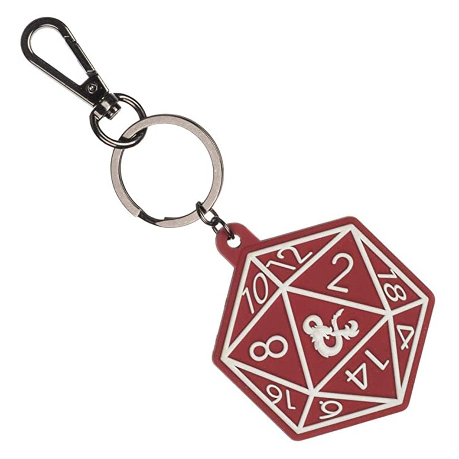 Keychain Soft Rabar Bioworld Dungeons And Dragons D20 Soft Touch Keychain | Radar Toys