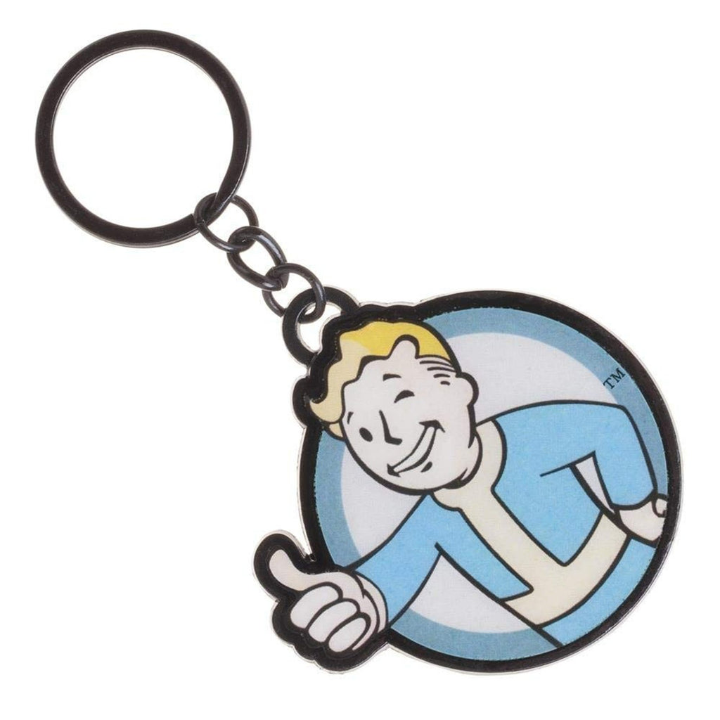 Bioworld Fallout 4 Vault Boy Metal Keychain