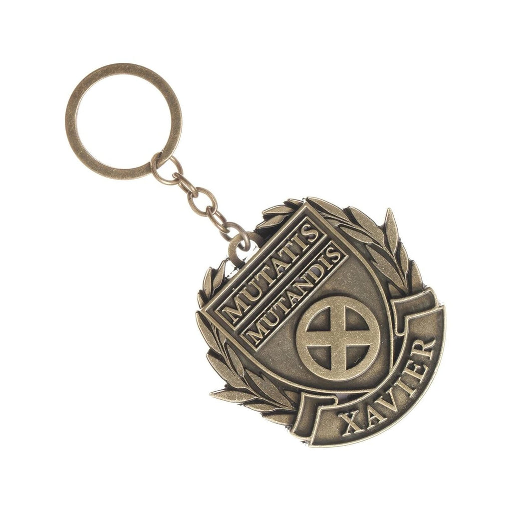 Bioworld Marvel X-Men Xavier School Emblem Metal Keychain