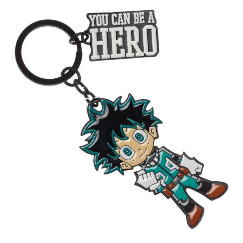 Bioworld My Hero Academia Deku Metal Keychain