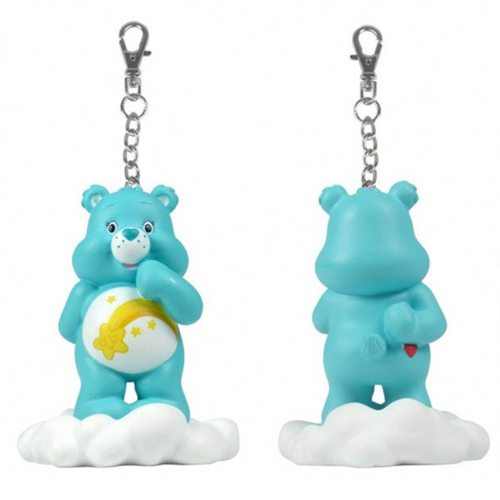 Care Bears Share a Bear Series 2 Blue Wish Bear On Cloud Keychain