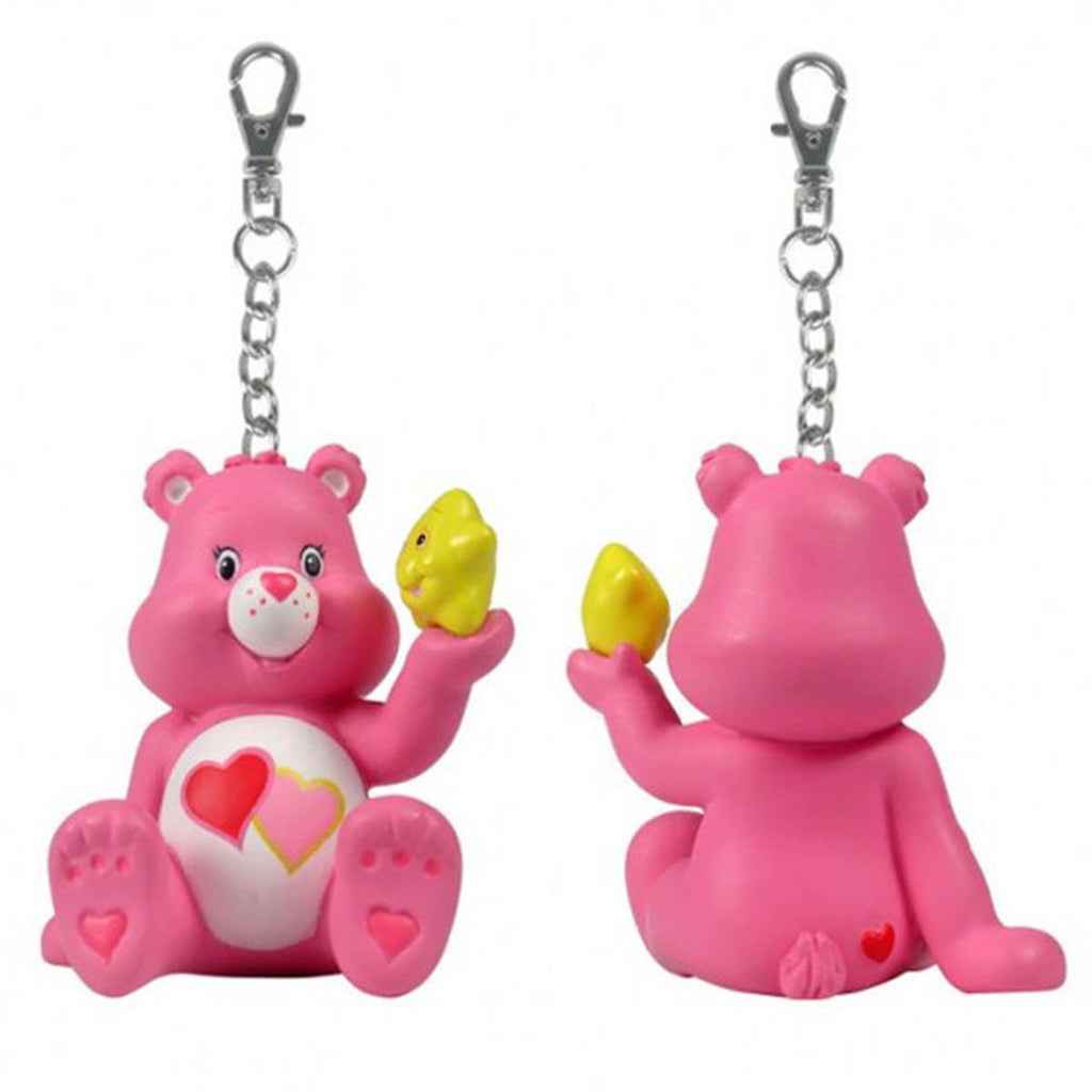 Care Bears Share a Bear Series 2 Pink Love-a-lot Bear With Star Keychain
