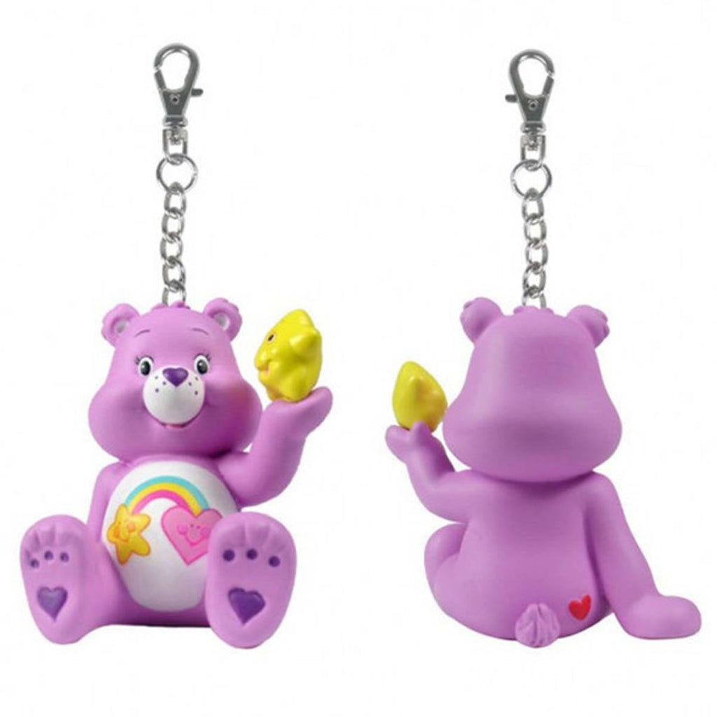 Care Bears Share a Bear Series 2 Purple Best Friend Bear With Star Keychain