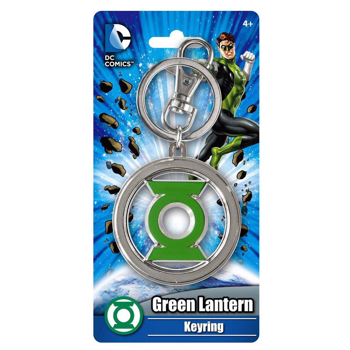 Green Lantern Keychain Logo Metal Green Key Chain DC – Radar Toys