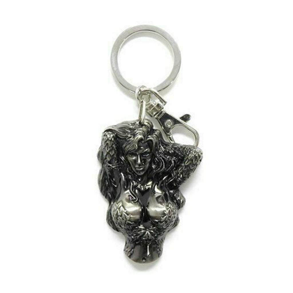DC Poison Ivy Metal Keychain