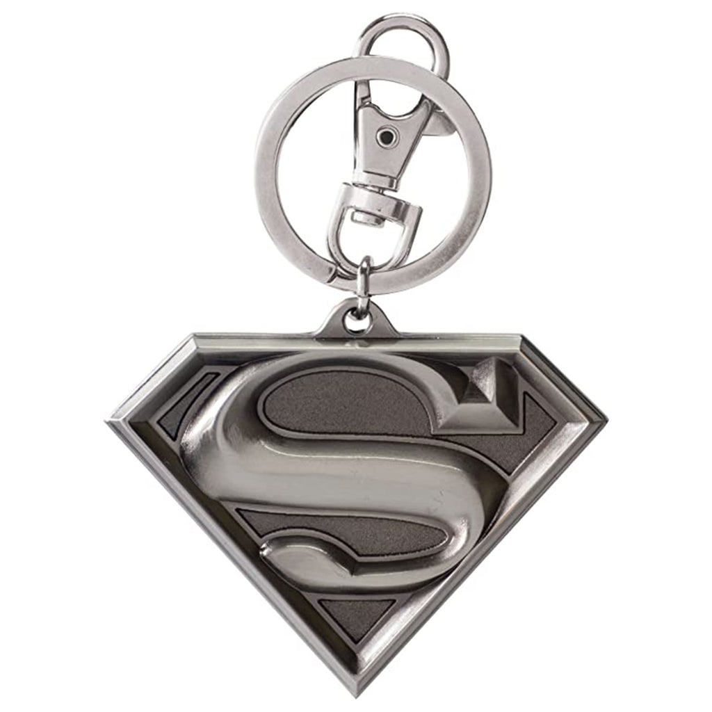 DC Superman Logo Metal Keychain