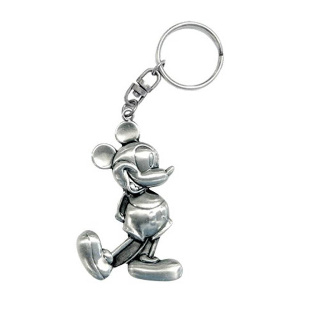 Disney Mickey Mouse Retro Mickey Mouse Figure Pewter Keychain