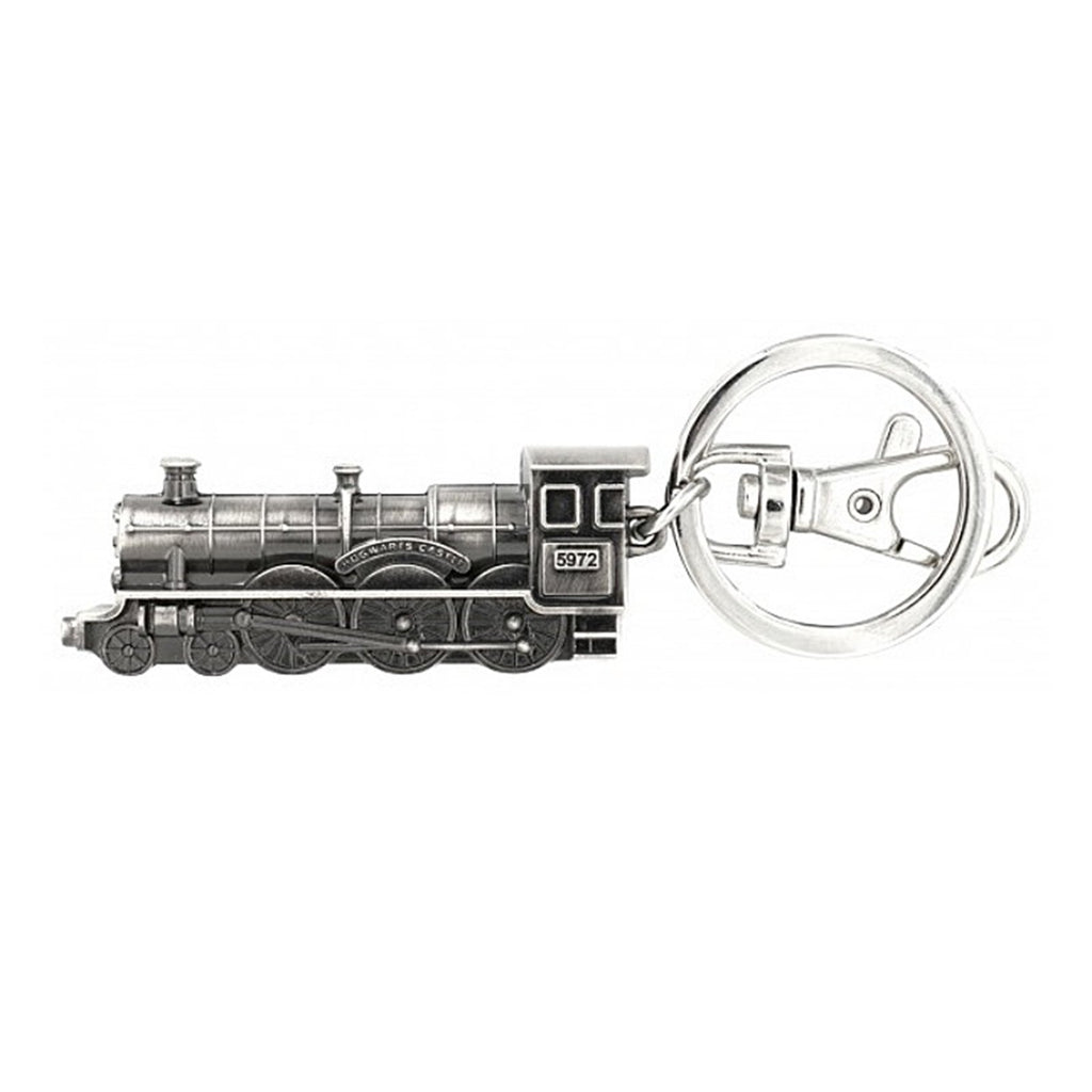 Harry Potter Hogwarts Express Train Pewter Metal Keychain - Radar Toys