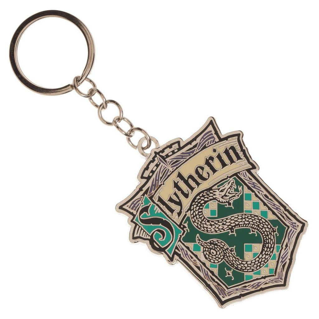 Harry Potter Hogwarts Slytherin Metal Keychain