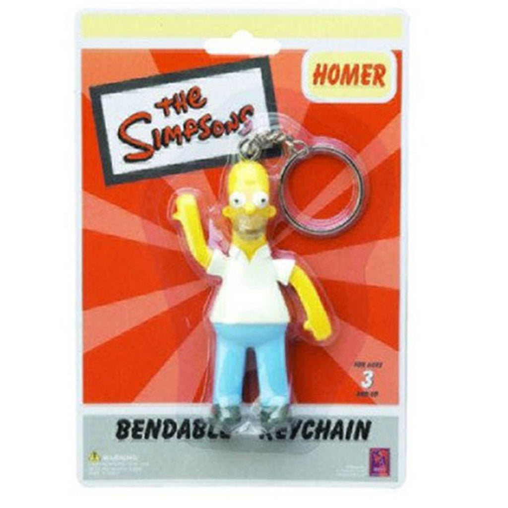 Homer Bendable Keychain Figure