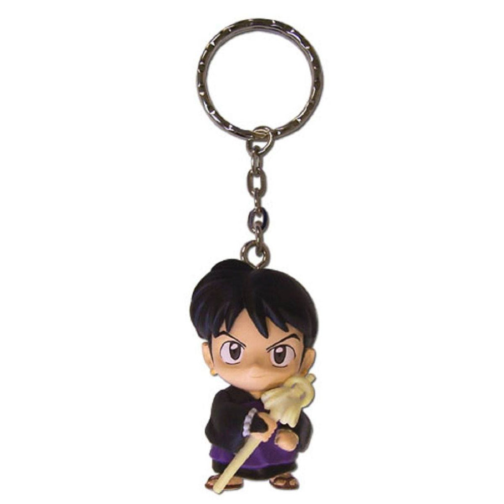 Inuyasha Miroku Super Deformed 3D Keychain - Radar Toys