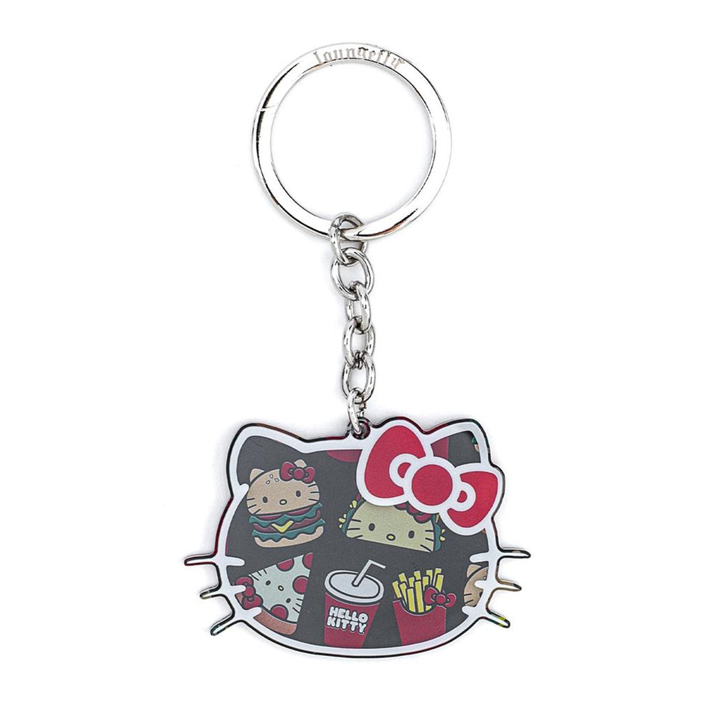 Loungefly Sanrio Hello Kitty Snacks 2.5 Inch Enamel Keychain