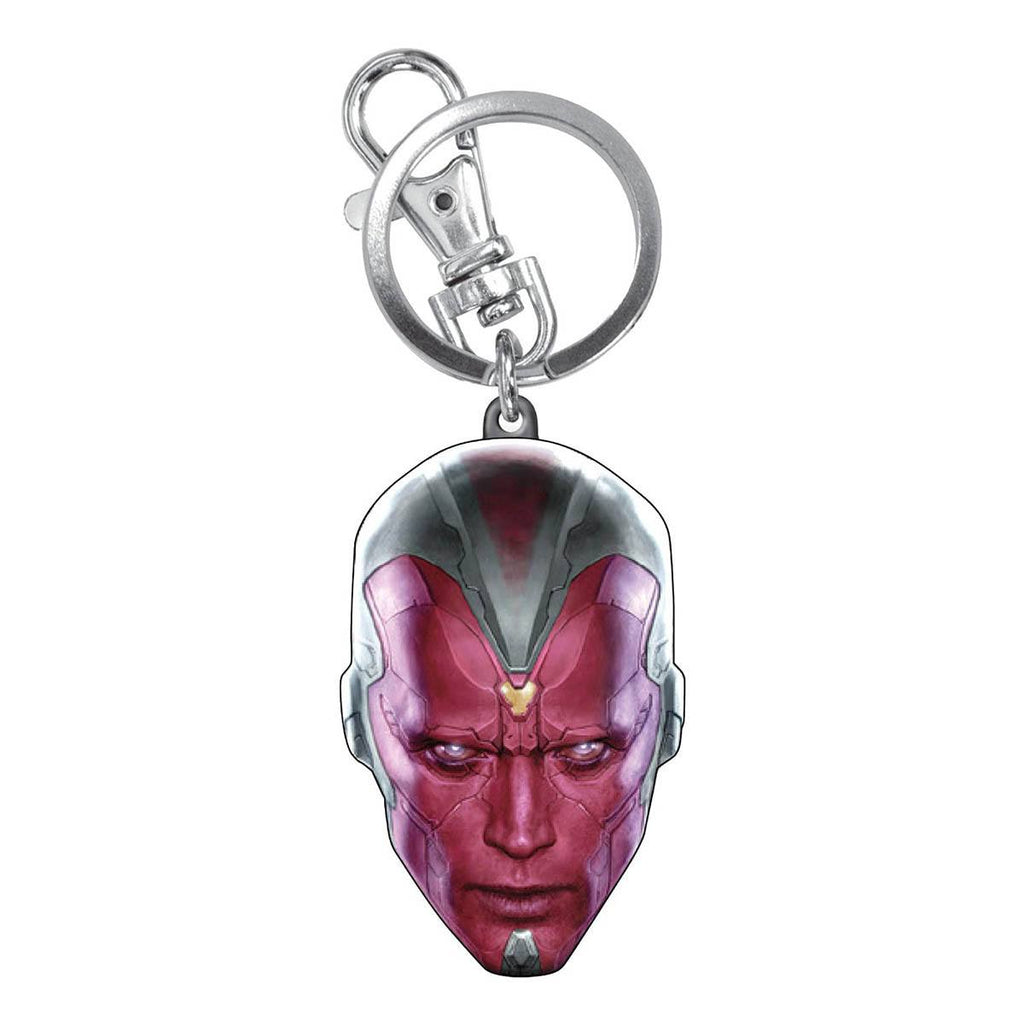 Marvel Avengers Colored Vision Head Keychain