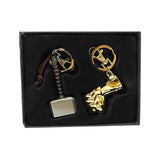 Marvel Thor Ragnarok SDCC Hammer Hulk Fist Keychain Set - Radar Toys