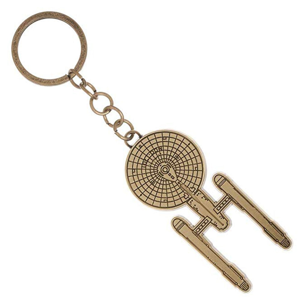 Star Trek Enterprise Starship Metal Keychain