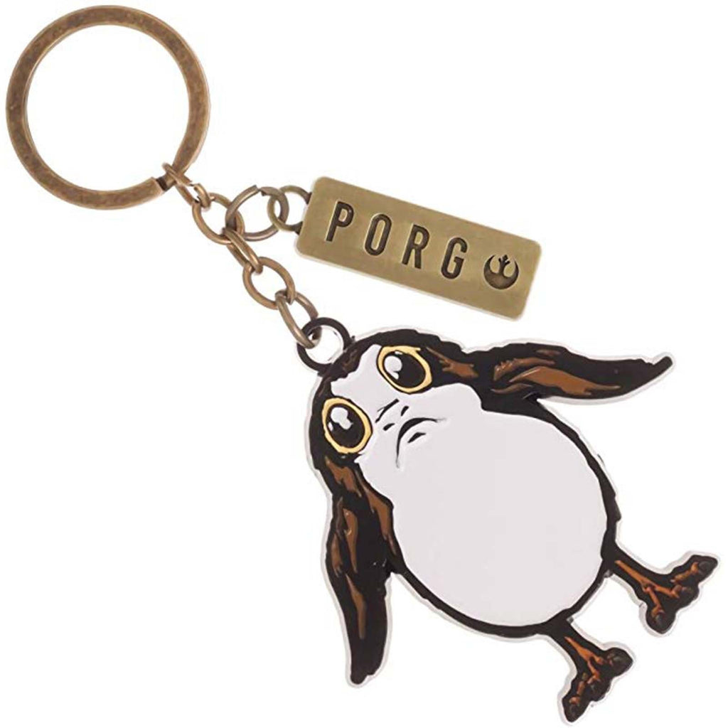 Star Wars Episode 8 Porg Metal Keychain