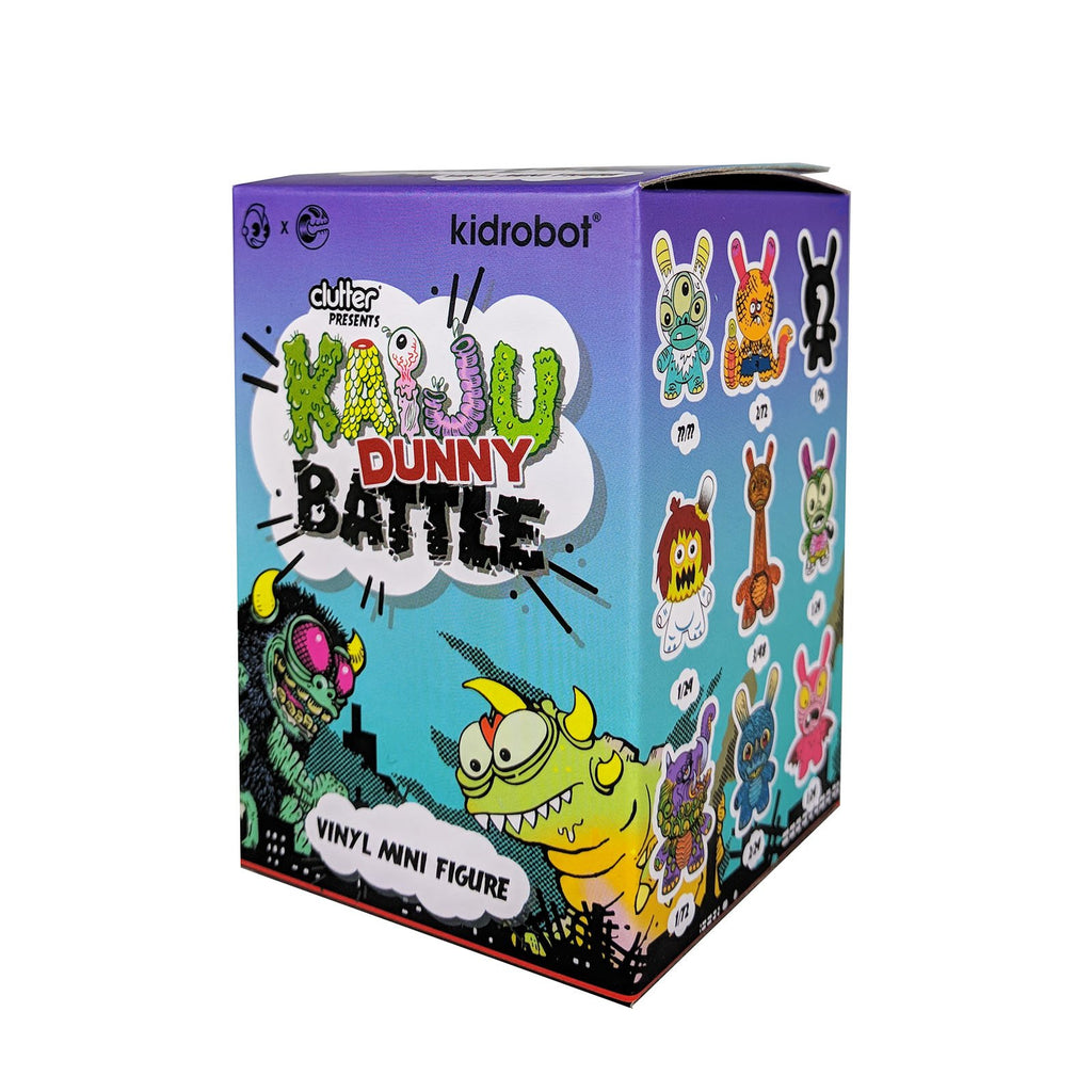Kidrobot Clutter Kaiju Dunny Blind Box Mini Figure