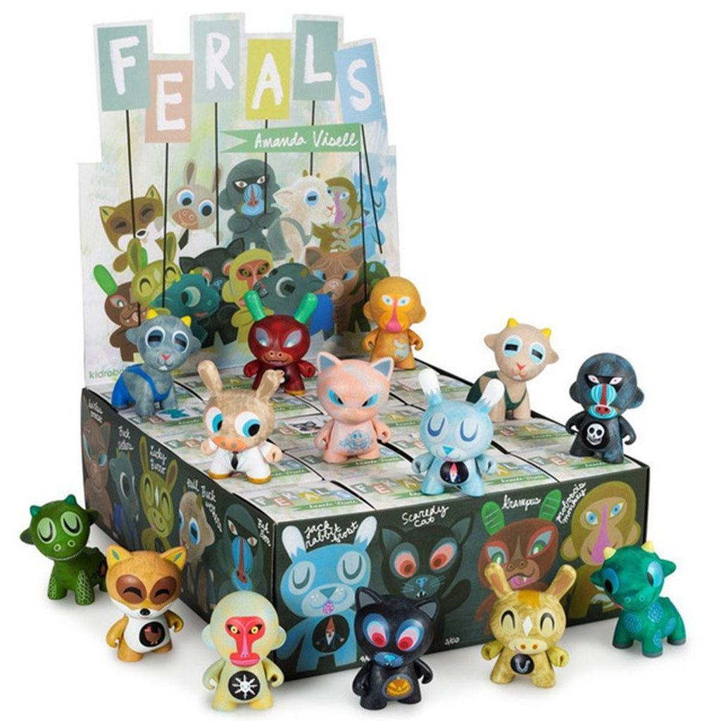 Kidrobot Ferals Mini Series Blind Box Vinyl Figure