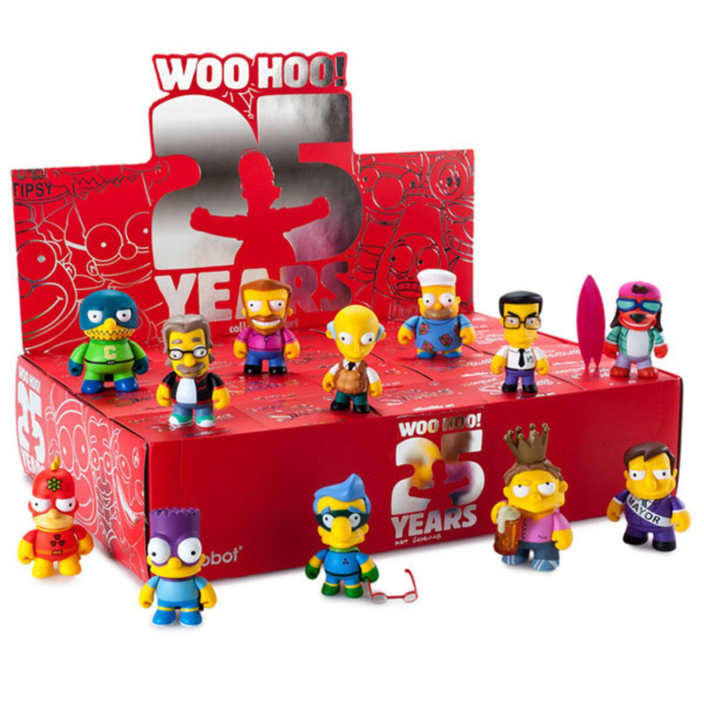 Kidrobot Simpsons 25th Anniversary Blind Box Figure