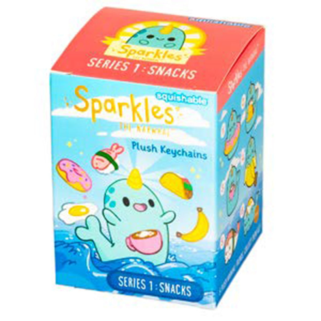 Squishable Sparkles Series 1 The Narwhal Blind Box Plush Keychain Figure
