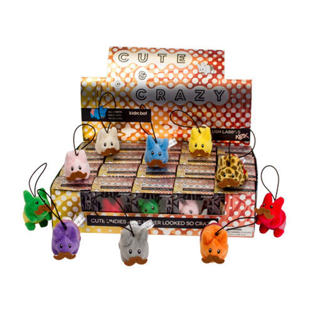 Kidrobot Happy Labbit Plush Cute N' Crazy Mini Series