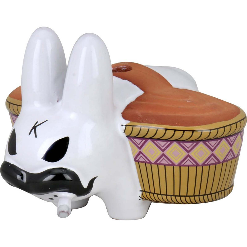 Kidrobot Frank Kozik 5 Inch Chia Pet Labbit Figure