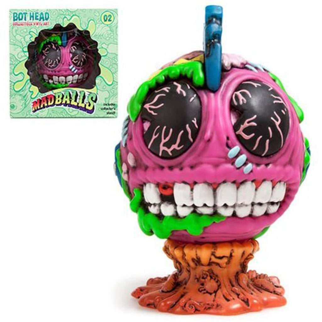 Kidrobot Mad Balls Bot Head Medium Vinyl Figure