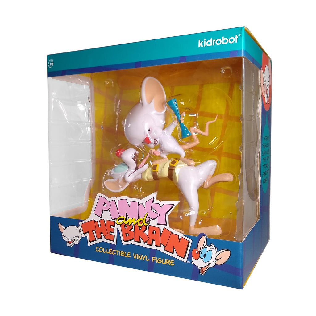 Kidrobot Pinky And The Brain Vinyl Figure Set