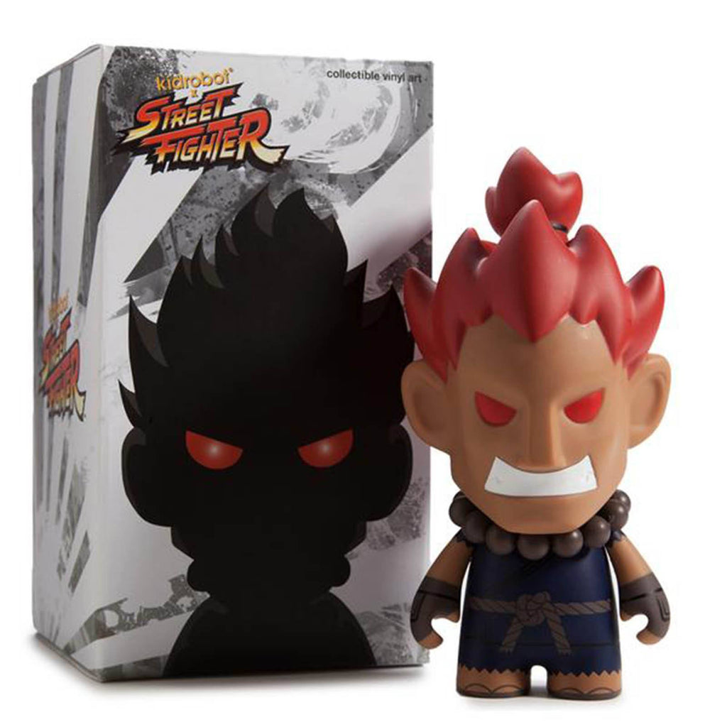 Kidrobot Street Fighter Akuma 7 Inch Vinyl Figure