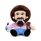 Kidrobot Bob Ross Pink Shirt With Peapod Phunny Plush Figure - Radar Toys