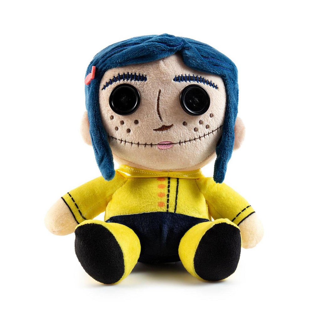 Kidrobot Coraline With Button Eyes Phunny 8 Inch Plush Figure