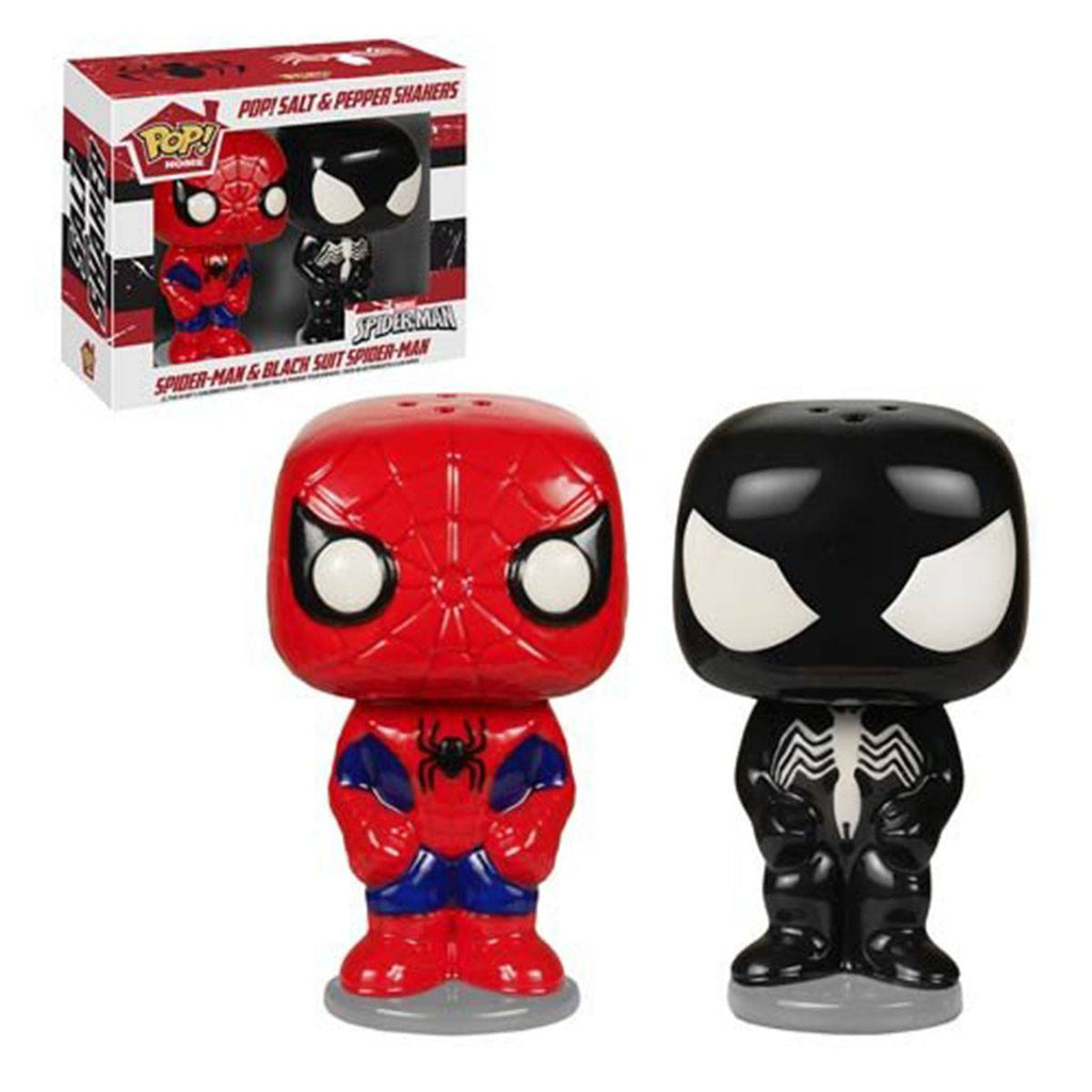 Marvel Spiderman And Venom Salt And Pepper Shaker Set