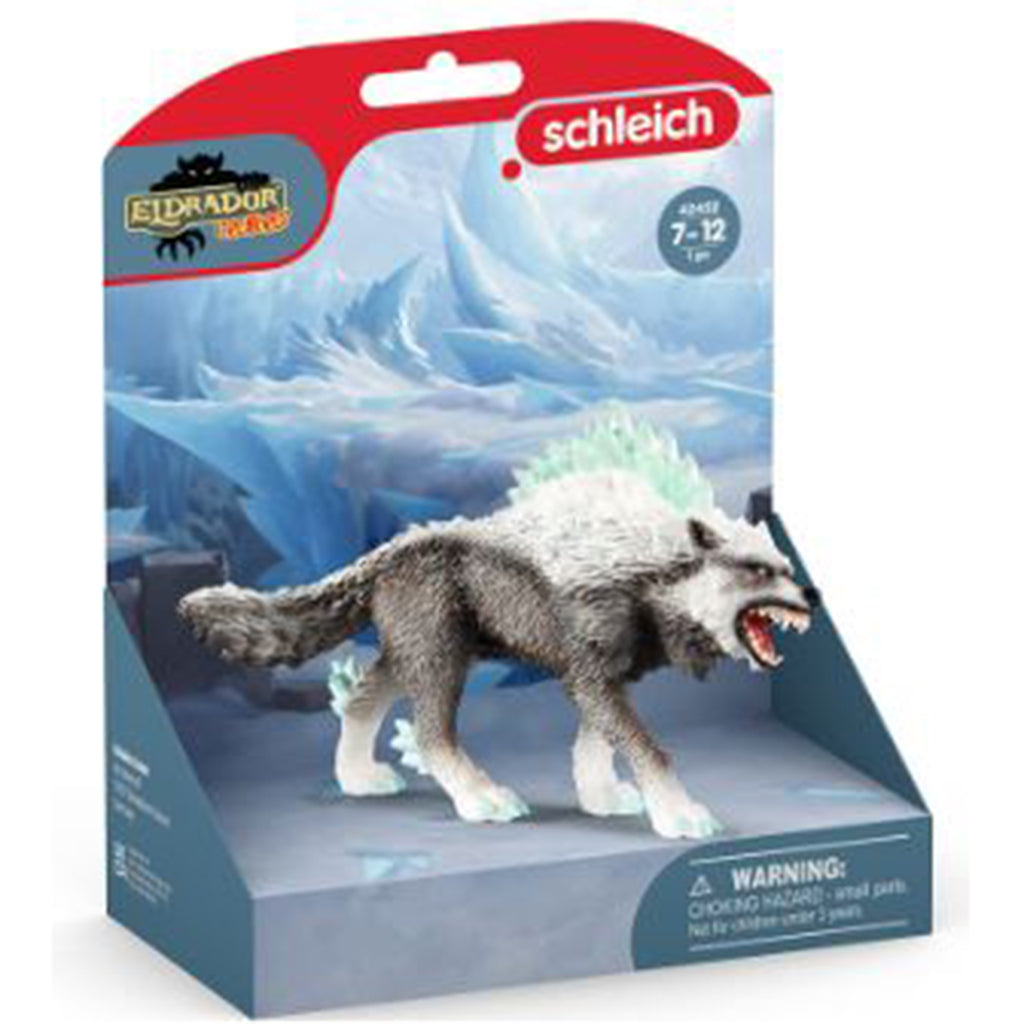 Schleich Eldrador Cretures Snow Wolf Figure 42452