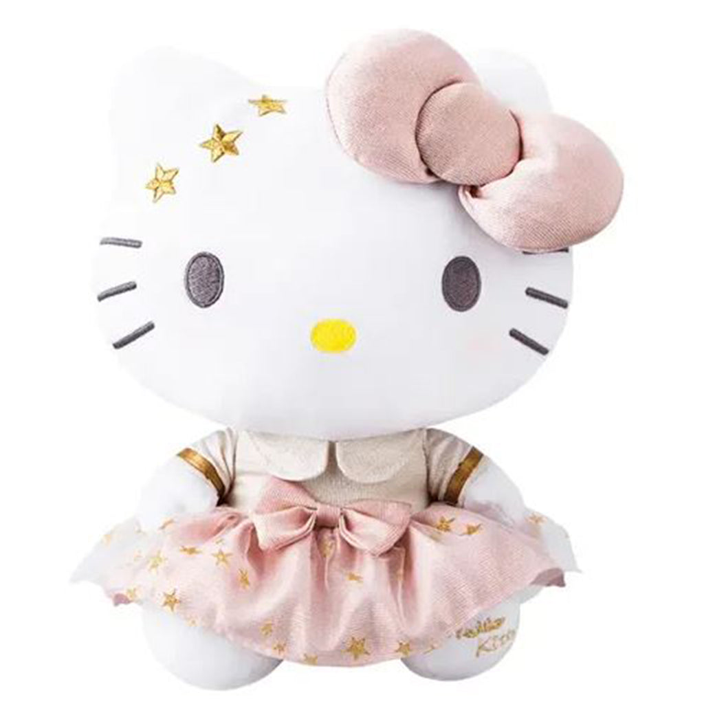 Aoger Hello Kitty Pink Dress 12 Inch Plush Figure