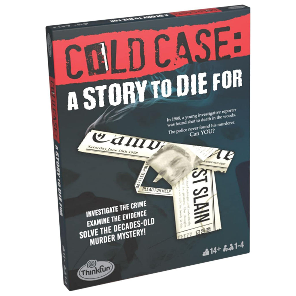 Thinkfun Cold Case A Story To Die For Game - Radar Toys