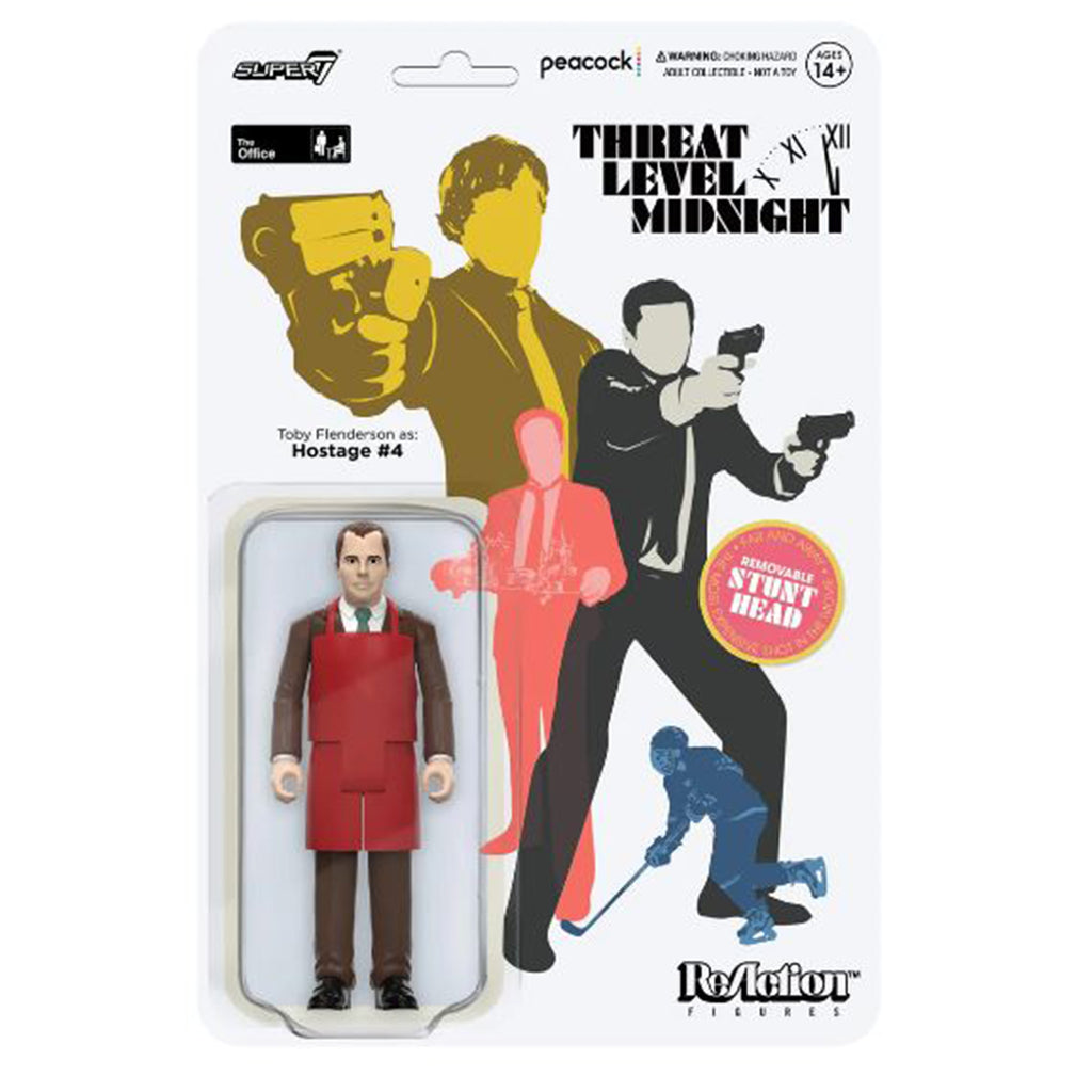 Super7 The Office Toby Flenderson As Hostage #4 Reaction Figure - Radar Toys