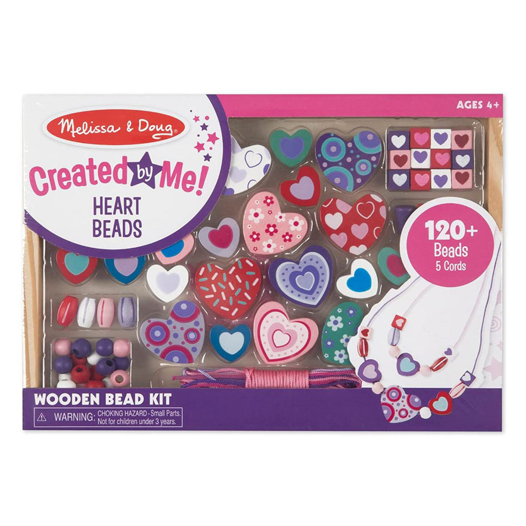 Melissa And Doug Created By Me Heart Beads Craft Set - Radar Toys
