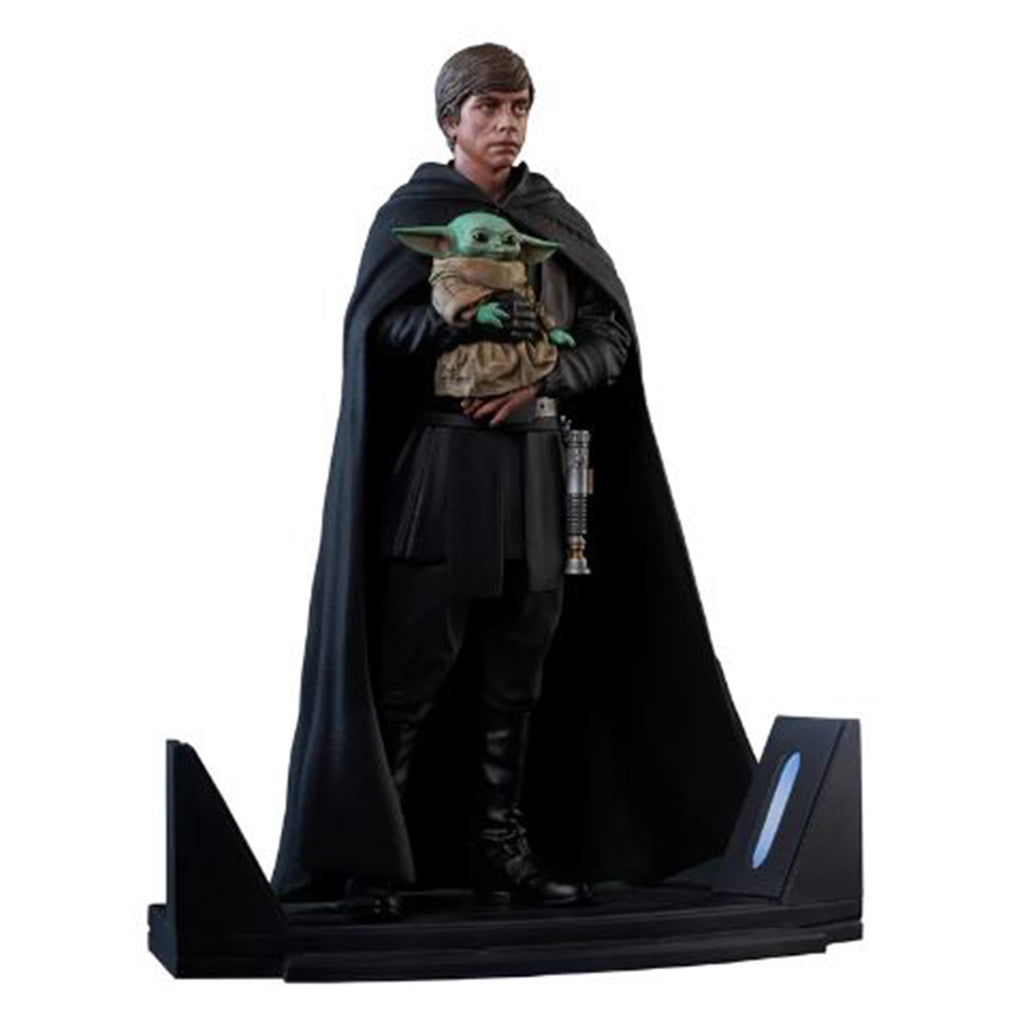 Gentle Giant Star Wars Premier Collection Luke Skywalker Grogu Statue - Radar Toys