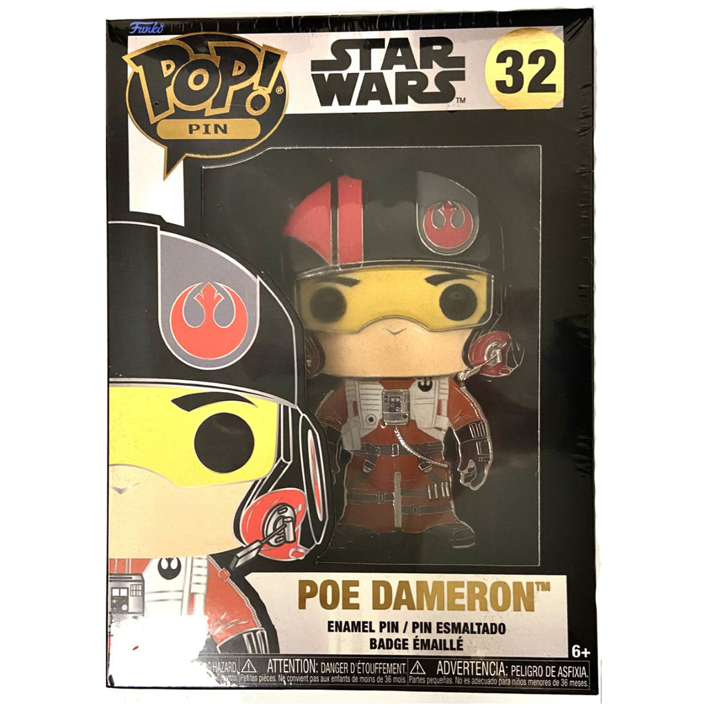 Funko Star Wars POP Pin Poe Dameron Figure - Radar Toys