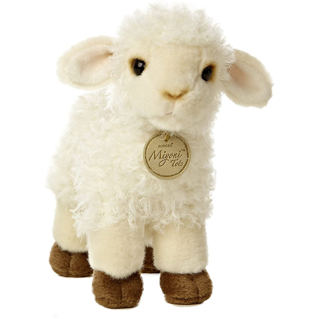 Aurora Miyoni Baby Lamb 7 Inch Plush Figure - Radar Toys