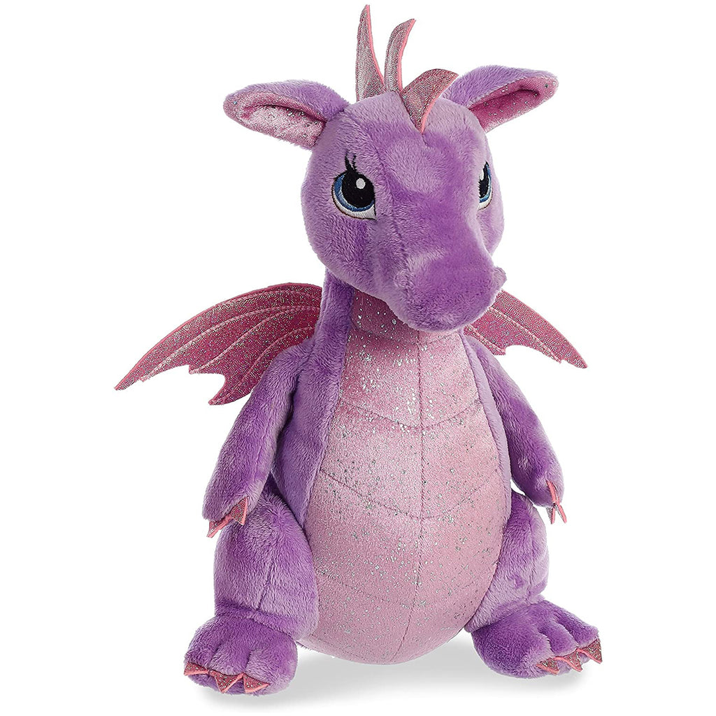 Aurora Sparkle Tales Larkspur Dragon 12 Inch Plush Figure - Radar Toys