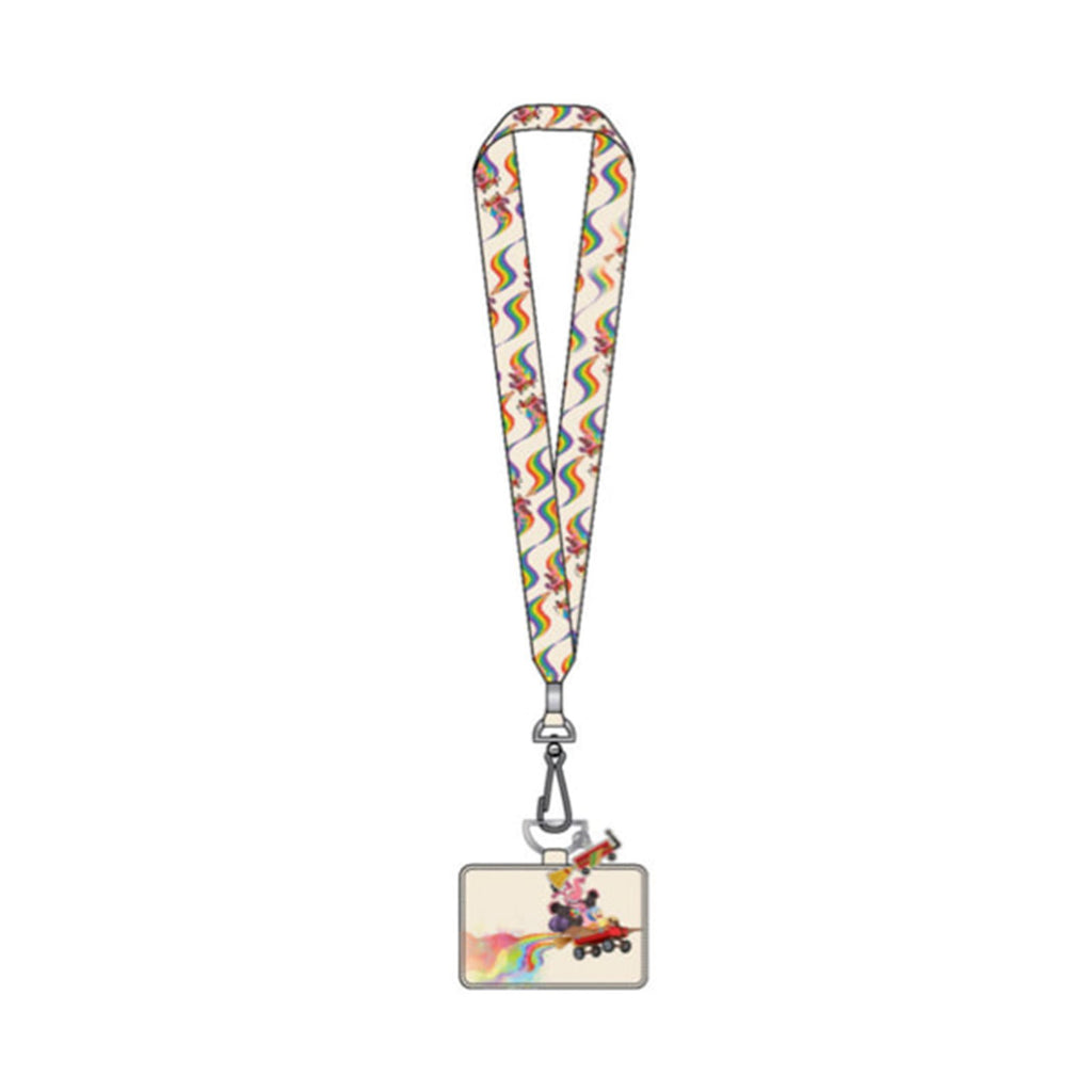Loungefly Disney Pixar Inside Out Wagon Lanyard With Card Holder
