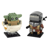 LEGO® Brick Headz Star Wars The Mandalorian & The Child Building Set 75317 - Radar Toys