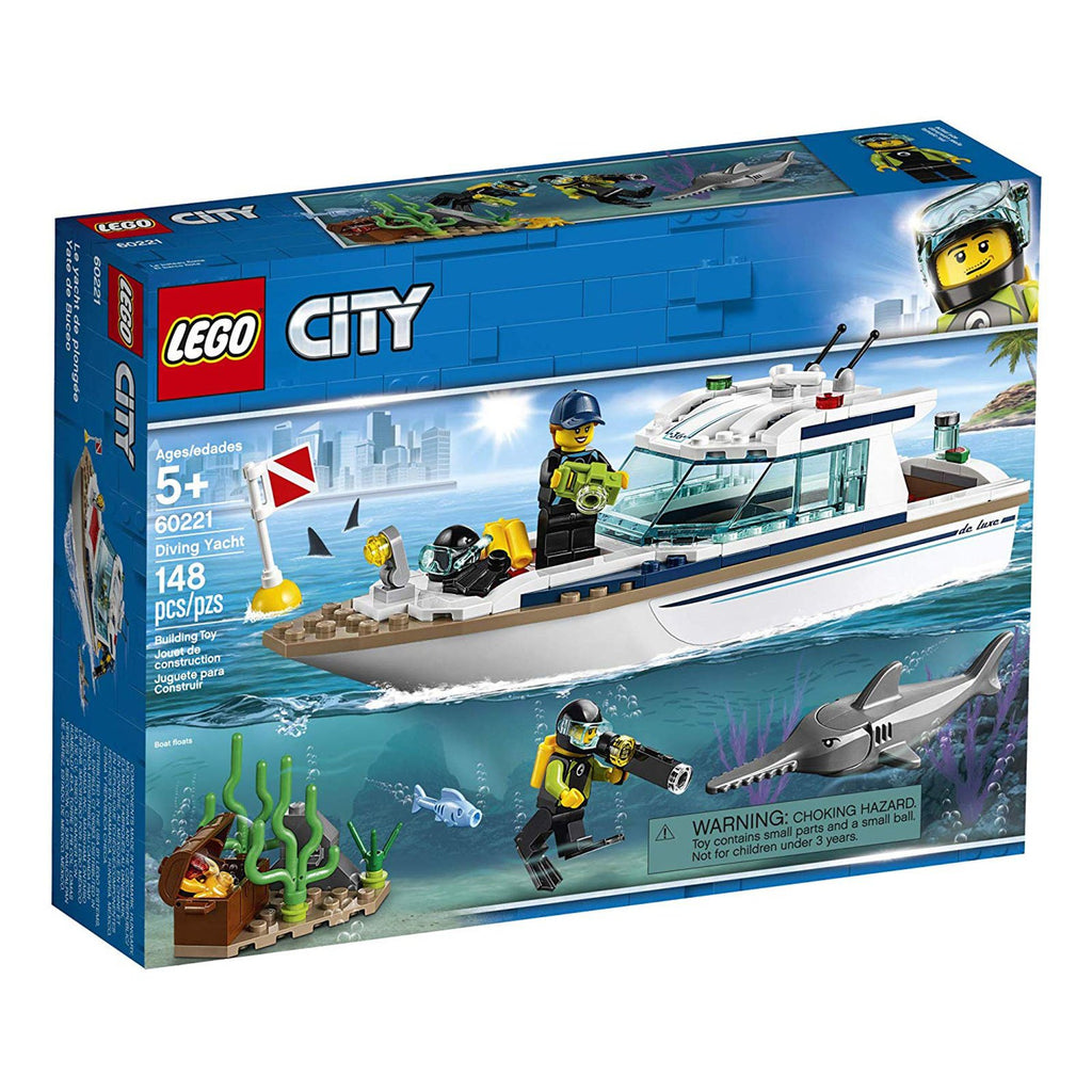 LEGO® City Diving Yacht Building Set 60221