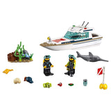 LEGO® City Diving Yacht Building Set 60221 - Radar Toys