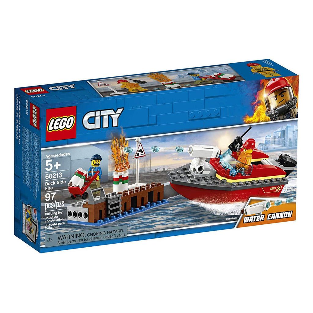 LEGO® City Dock Side Fire Building Set 60213