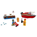 LEGO® City Dock Side Fire Building Set 60213 - Radar Toys