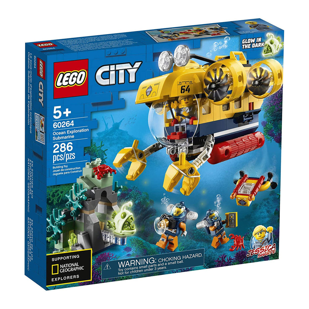 LEGO® City Ocean Exploration Submarine Building Set 60264