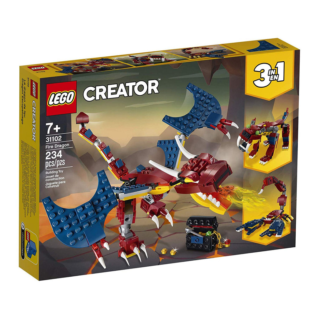 LEGO® Creator Fire Dragon Building Set 31102